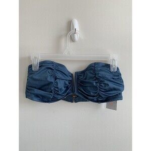 Shade & Shore Women's Bikini Top 36C Blue